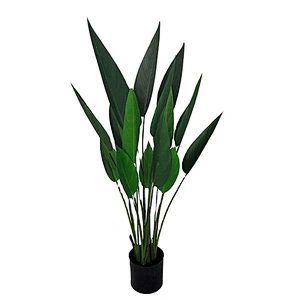 Made In China Artificial Ornamental Plants Simulation Strelitzia Bonsai
