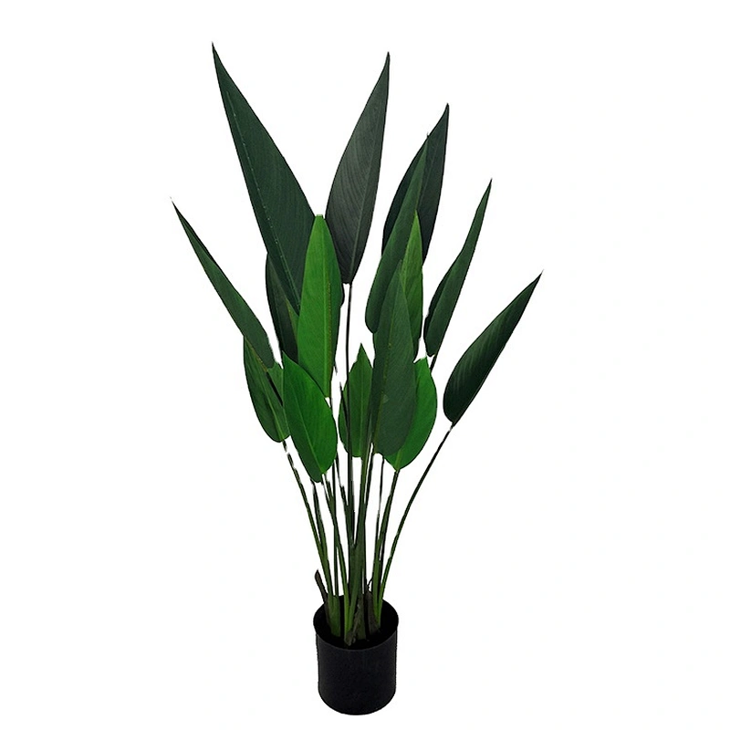 Made In China Artificial Ornamental Plants Simulation Strelitzia Bonsai