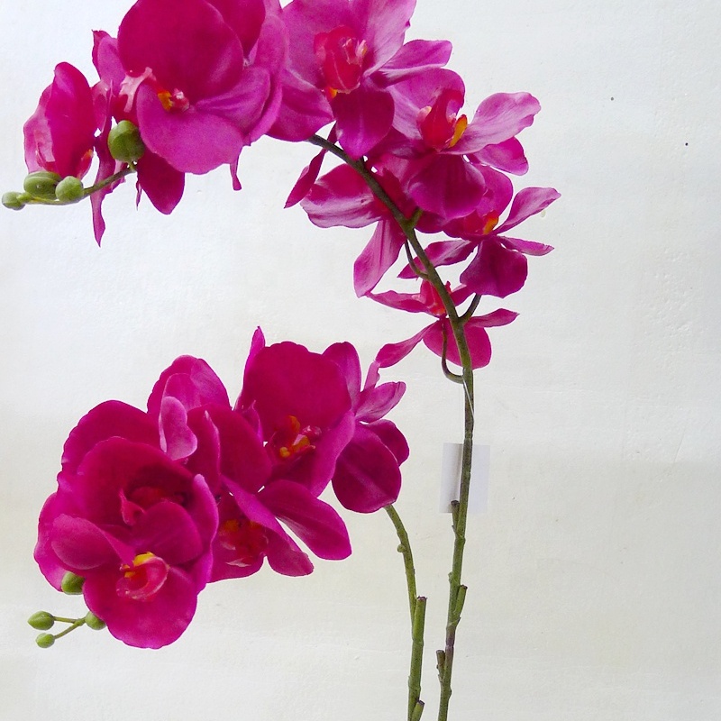 High quality orchid flowers for hot sale artificial orchid plants for home decoration