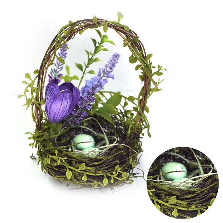 Easter Decorative Simulation Bird Nest Personalized Artificial Bird Nest Decorations