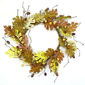 New Arrival Products Christmas Hanging Wreath Garlands Indoor With Mutipl-Color Diy Plastic Wreaths