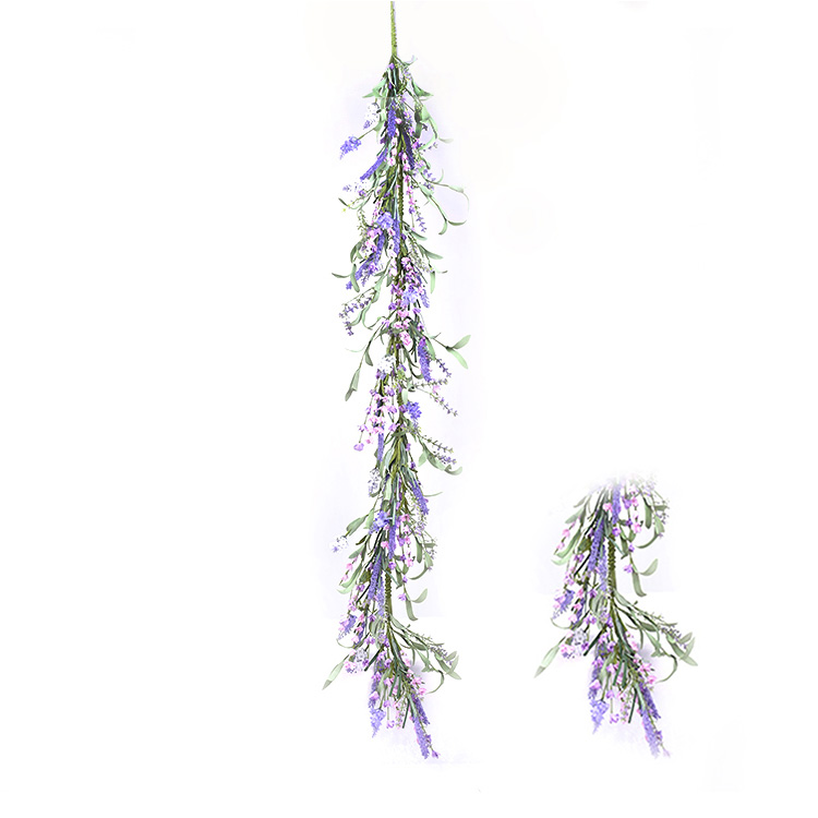 Handy Carfts Spring Flower artifical plant Lavender Garland home decoration simulation Garland