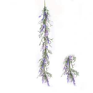 Handy Carfts Spring Flower artifical plant Lavender Garland home decoration simulation Garland