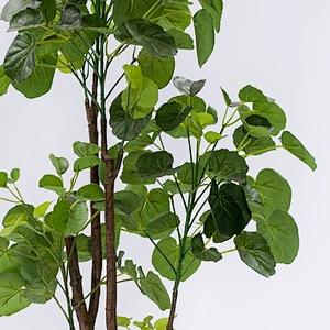 Top Selling Newest Design Green Artificial Leaves Foliage Evergreen Plants For Wedding Decoration