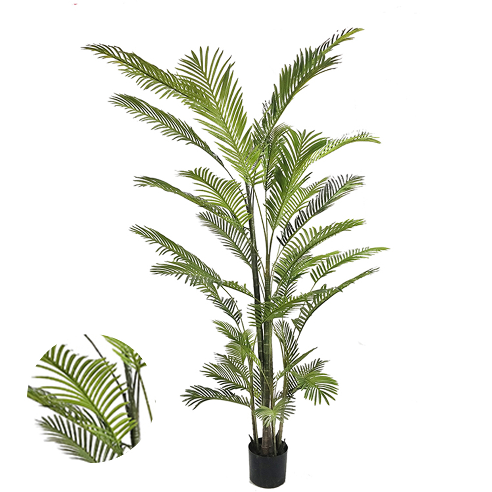 Hotel Wedding Fiber Plants Top Quality Areca Palm Trees And Plants Balcony Outdoor Areca Palm