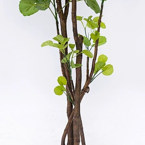 Top Selling Newest Design Green Artificial Leaves Foliage Evergreen Plants For Wedding Decoration