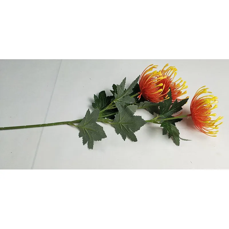 SIKYWAY:Hot sale Artificial silk MUM flowers spray for  home decoration  1003-SLJH-3T