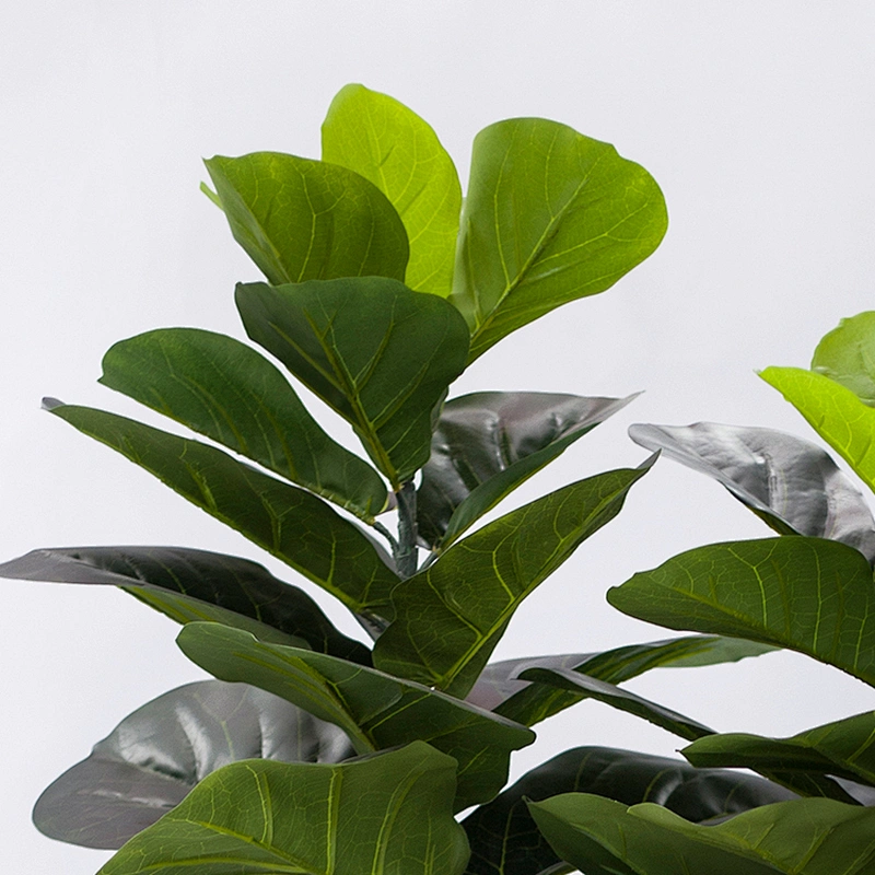 Wholesale Decoration Artificial Fiddle Leaf Fig Tree Plants Home Wedding Potted Fiddle Leaf Fig Tree Plant