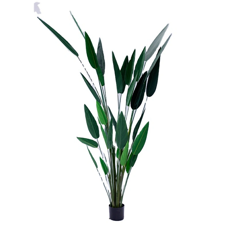 Made In China Artificial Ornamental Plants Simulation Strelitzia Bonsai