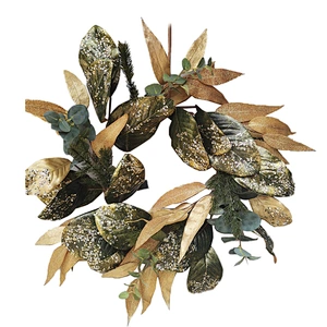 China Manufacturer Handmade Door Hanging Outdoor Home Decor Luxury Christmas Wreath