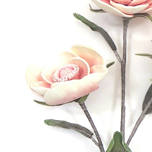 Large Artificial Mini Foam Flowers Real Touch Festival Items Preserved Foam Flowers