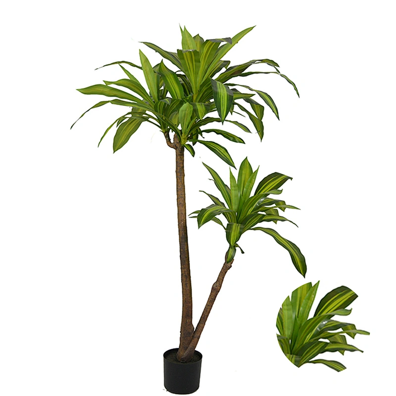 Wholesale Garden Suppliers Dracena Leaf Plant Tree Artificial Marginata Tropical Dracena