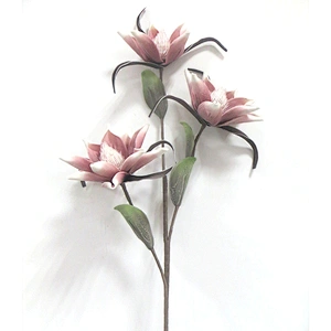 Festival Items Used Manufacturing Foam Plant Handy Carfts Wedding Foam Flowers With Stem