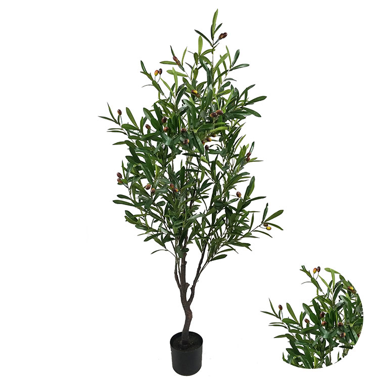 New Design Garden Artificial Oliver Tree Plant Indoor Display Oliver Tree For Decoration