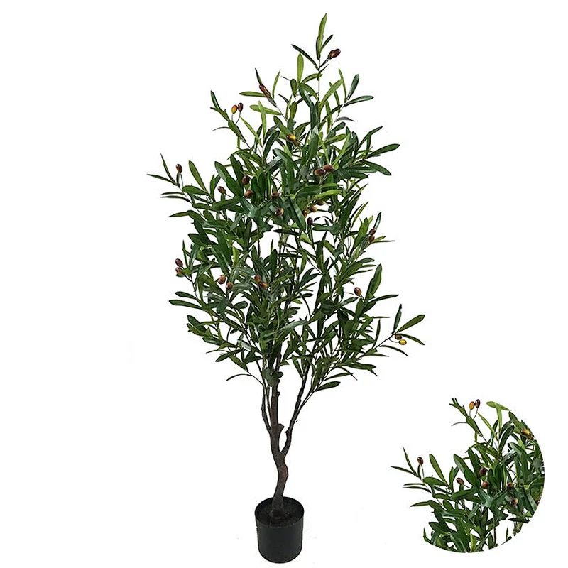 New Design Garden Artificial Oliver Tree Plant Indoor Display Oliver Tree For Decoration