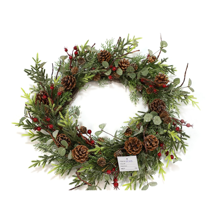 Wholesale New Popular Artificial Wreath For Indoor Holiday Party Christmas Wedding Decoration