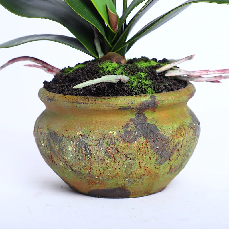 Factory Supply Artificial Flowers Faux Water Cymbidium Butterfly Orchid For Home Decoration
