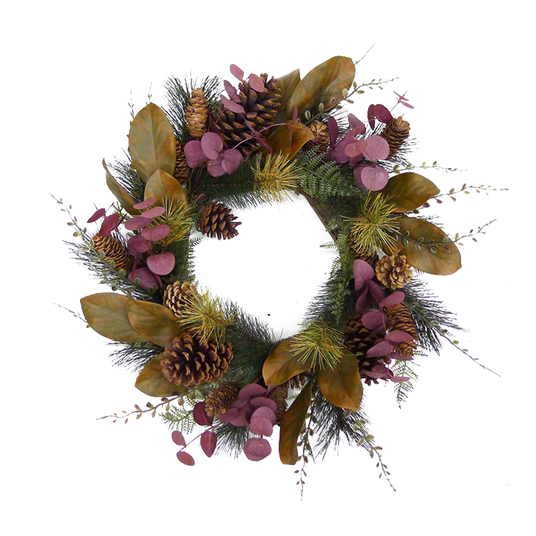 Factory Price OEM Custom Design Merry Christmas Wreath Decorative