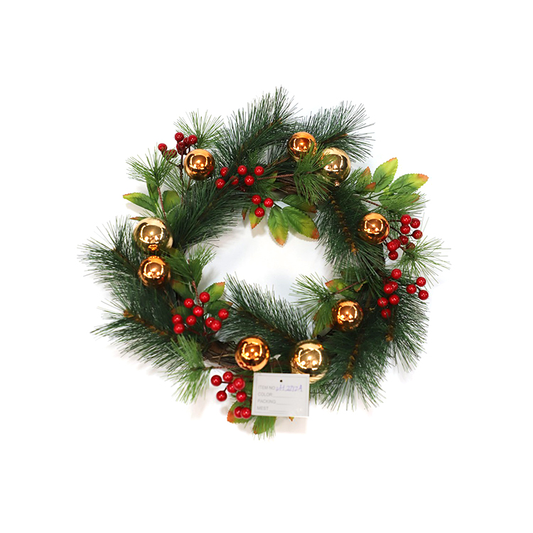Good Quality Handmade Outdoor Ornaments Plastic Easter Holiday Adjustable Flower Wreaths