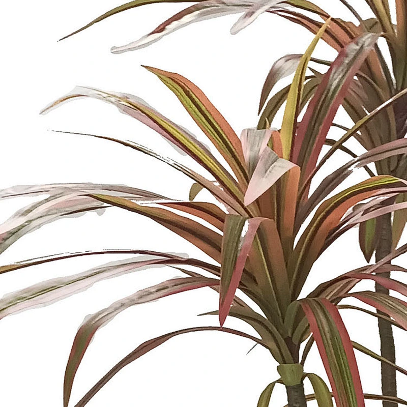 Large Evergreen Indoor Artificial Plants Dracaena Tree Foliage Plants Plastic Dracaena