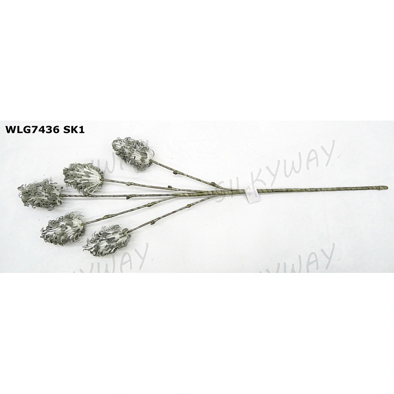Real Feeling Wedding Bouquet Handmade Foam Plant  Artificial Flower Foam Blossom