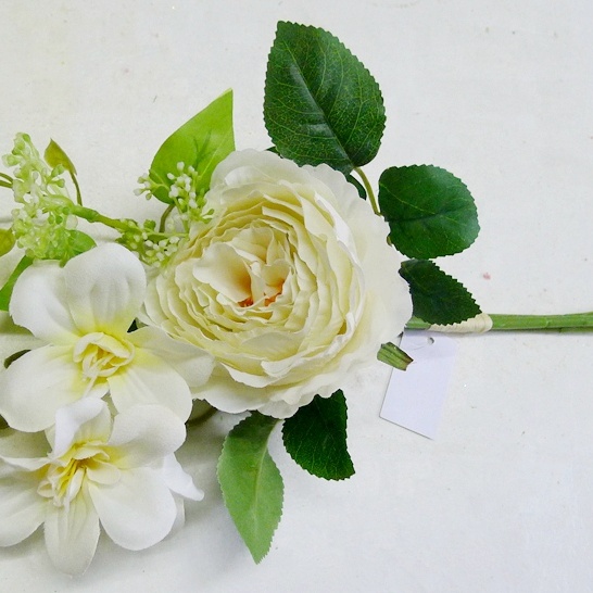 Wholesale Home Decorative Artificial Flowers Bunch Silk Artificial flower Peony Rose Flowers Bouquet