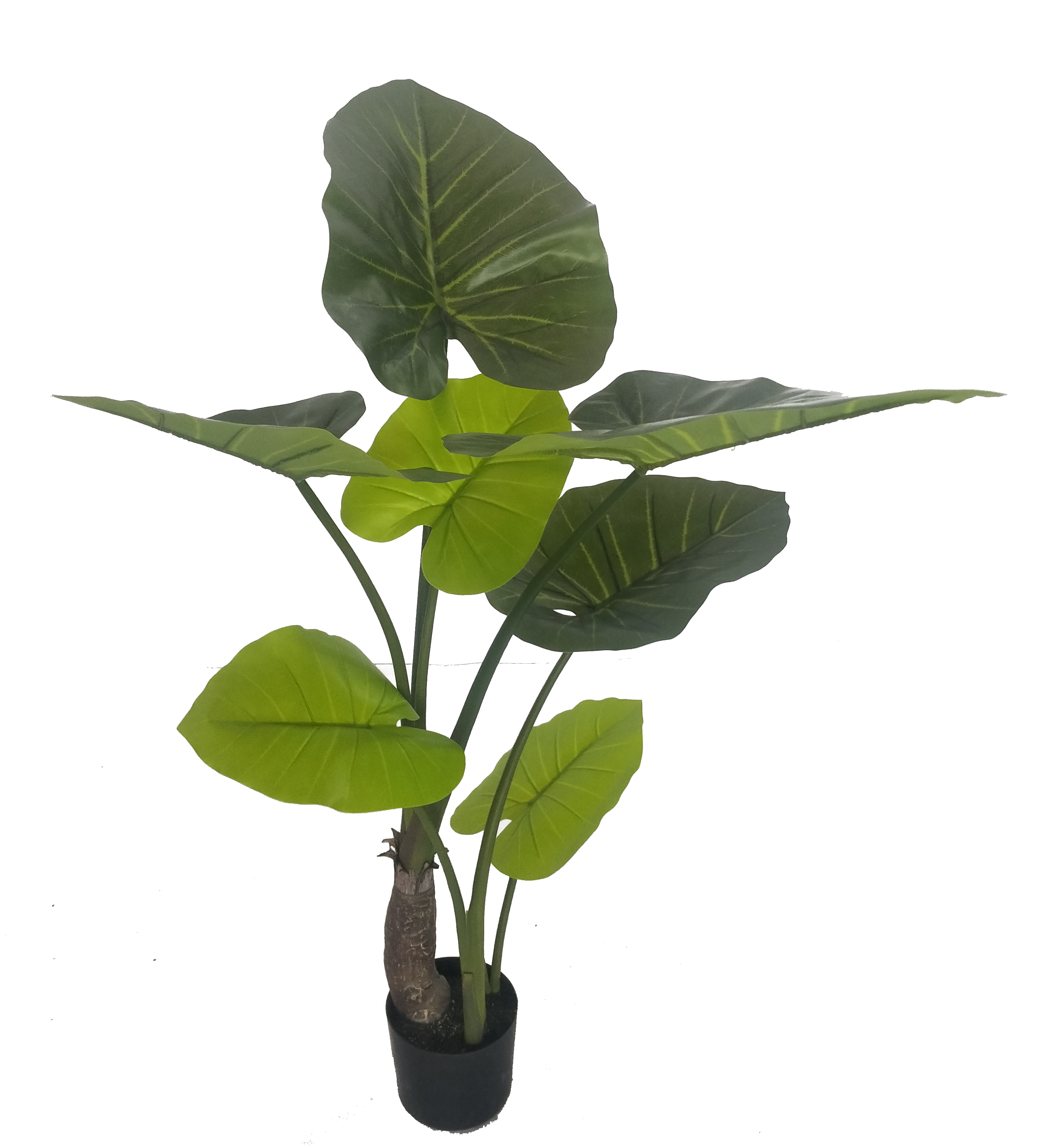 Hot sale Artificial Decorative TARO Leaf Tree Artificial plant decoration
