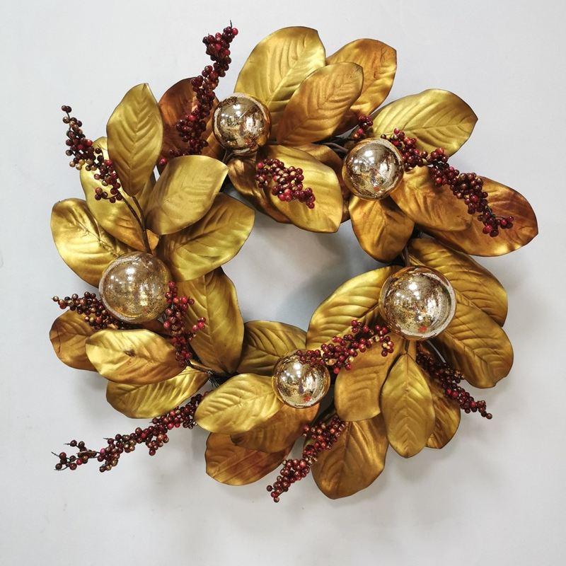 Customized door Decoration Artificial Flowers Decorative garland Artificial flower wreath Christmas decorations pick swag