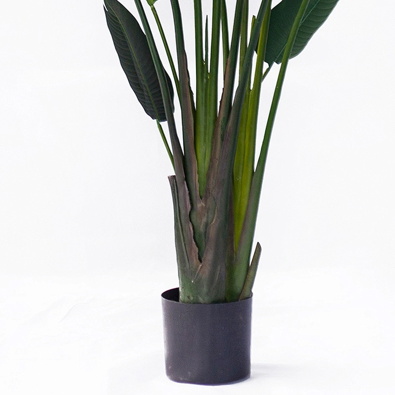 Home Interior Decoration Plants Artficial Silk Flower Banana Plant Tree Indoor Banana Trees