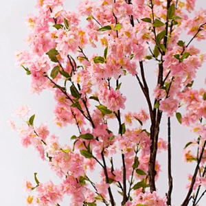 Best Quality Real Touch Cherry Blossom Tree Artificial Bonsai Cherry Blossom Tree