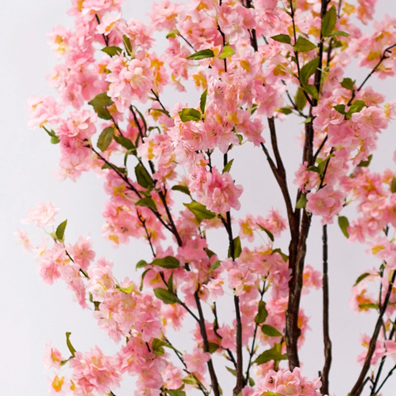 Best Quality Real Touch Cherry Blossom Tree Artificial Bonsai Cherry Blossom Tree