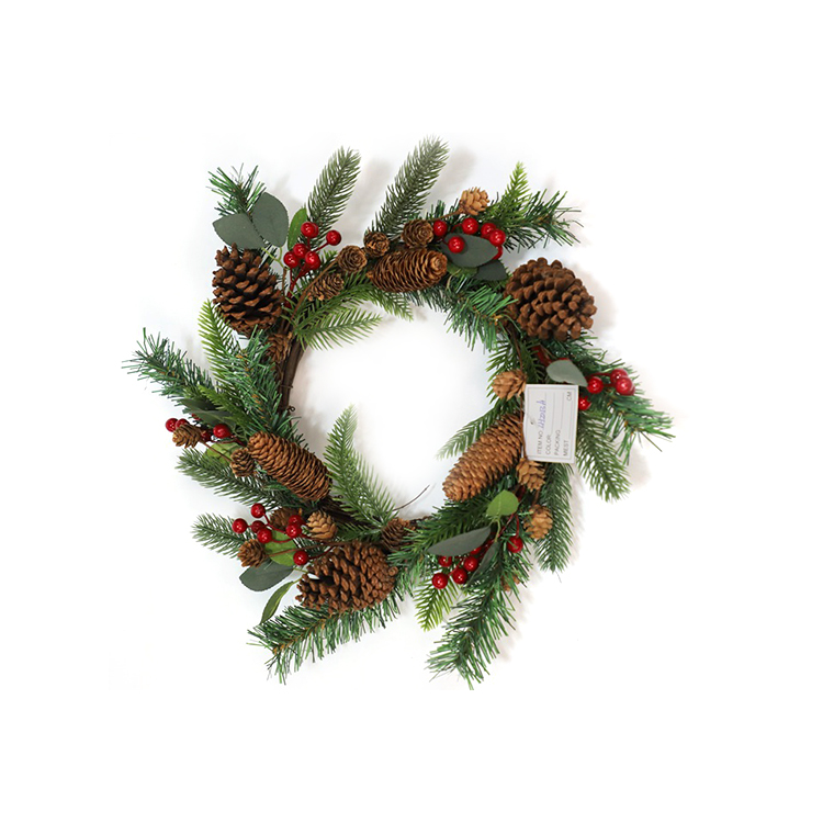 New Design Decoration Artificial Flowers Outdoor Diy Christmas Holiday Ornaments Wreaths