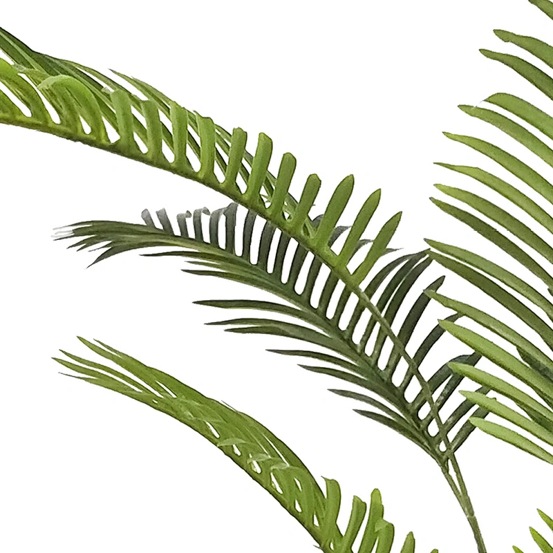 Lifelike Customized Artificial Handcraft Areca Palm Plant Greenery Areca Palm Tree
