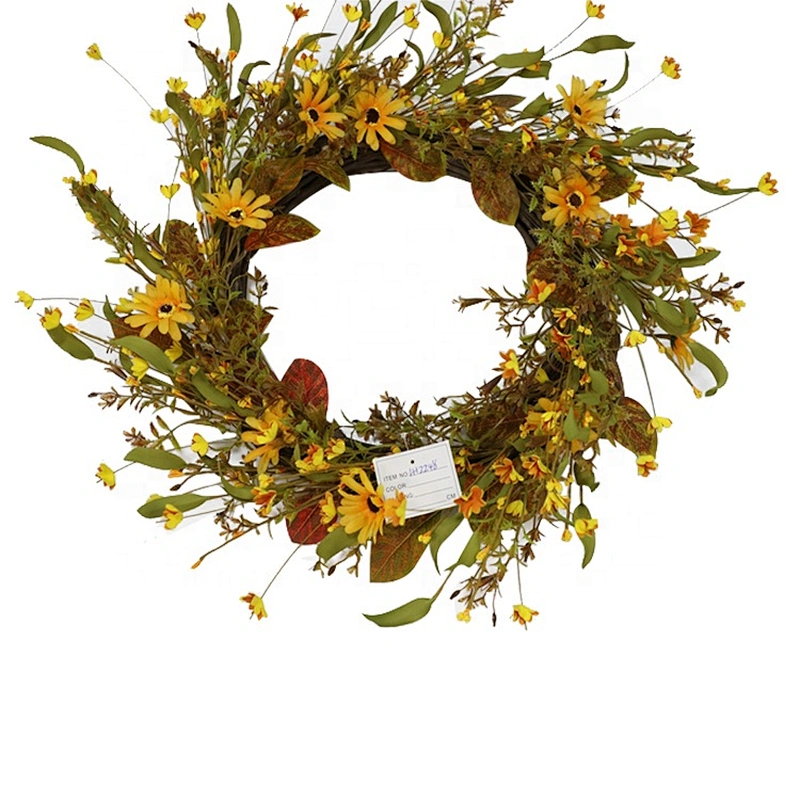 Artificial Wild Flowers Wreath/pick/ spray Christmas/Autumn Decoration