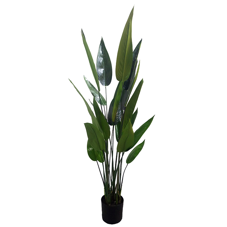 Made In China Artificial Ornamental Plants Simulation Strelitzia Bonsai