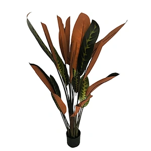 Professional Artificial Velvet Plant Simulated Green Planting Simulation Leaf Velvet Plants