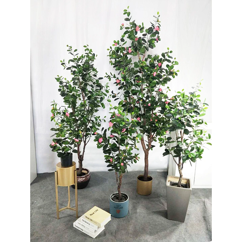Hot selling Decorative Greenery Plant Artificial Bonsai Banyan Tree Ficus Plant For Living Room Decoration