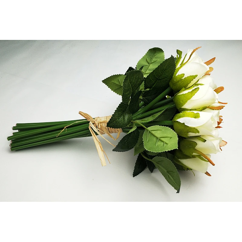 SILKYWAY ROSE BUSH ARTIFICIAL FLOWER 1002-HB-18T