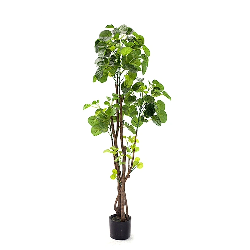 Top Selling Newest Design Green Artificial Leaves Foliage Evergreen Plants For Wedding Decoration