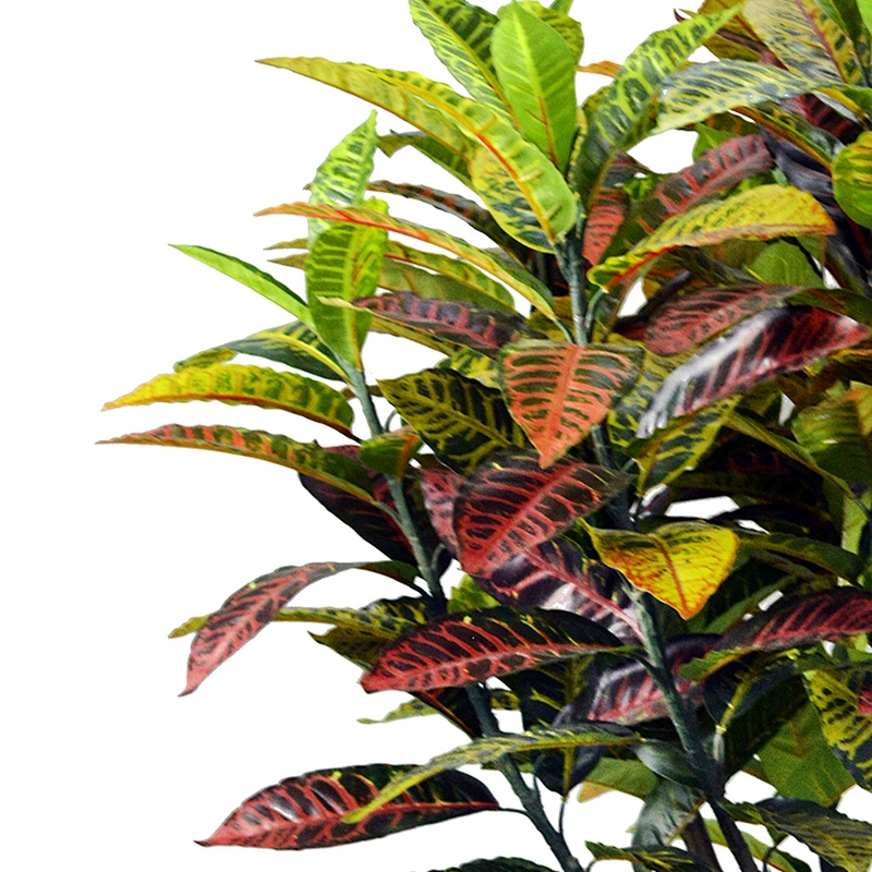 New style natural touch Artificial colored foliage plant home artificial colored foliage bonsai tree