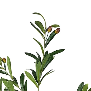 Ornamental  Real Touch Artificial Greenery Oliver Tree Artificial Oliver Tree For Decoration