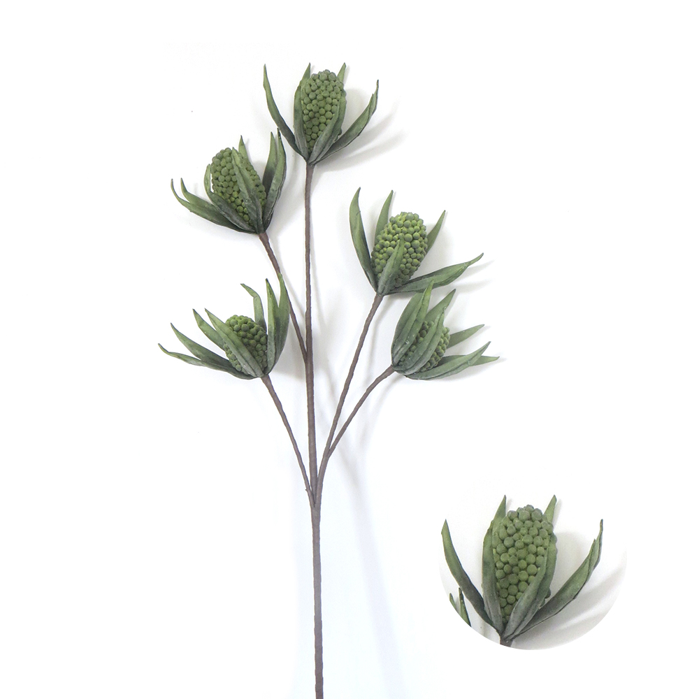 Silk Wedding Bouquet New Design Foam Flowers Artificial Preserved Foam Flowers With Stem