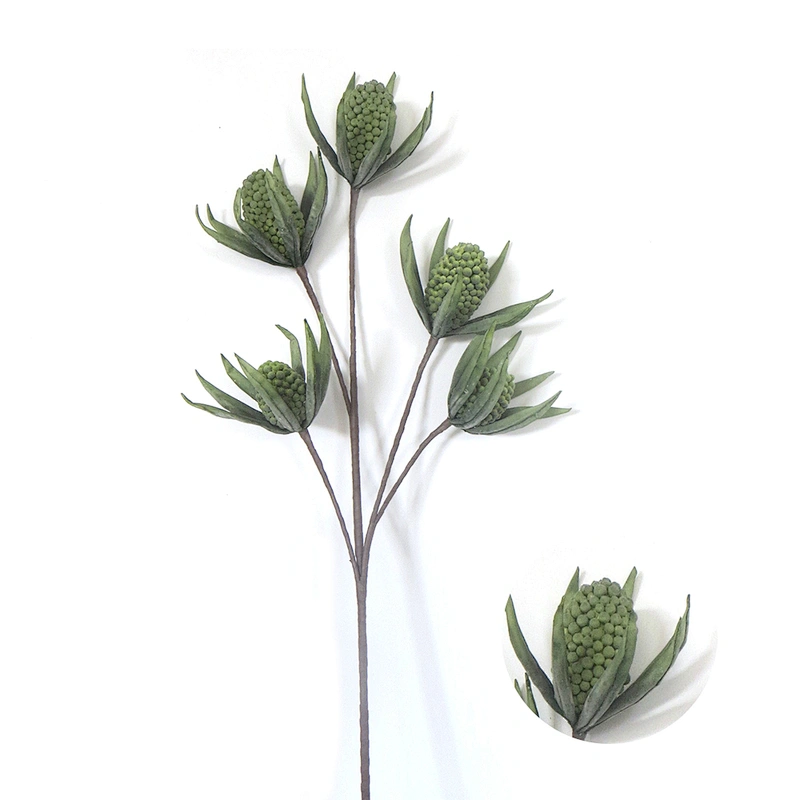 Silk Wedding Bouquet New Design Foam Flowers Artificial Preserved Foam Flowers With Stem