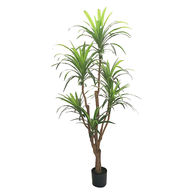 Factory Wholesale Fruticose Dracaena Tree Artificial Plants Indoor Display Greenery Dracaena