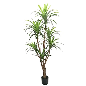 Factory Wholesale Fruticose Dracaena Tree Artificial Plants Indoor Display Greenery Dracaena