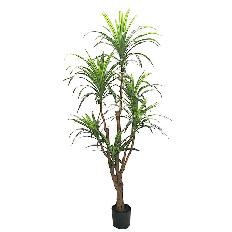Factory Wholesale Fruticose Dracaena Tree Artificial Plants Indoor Display Greenery Dracaena