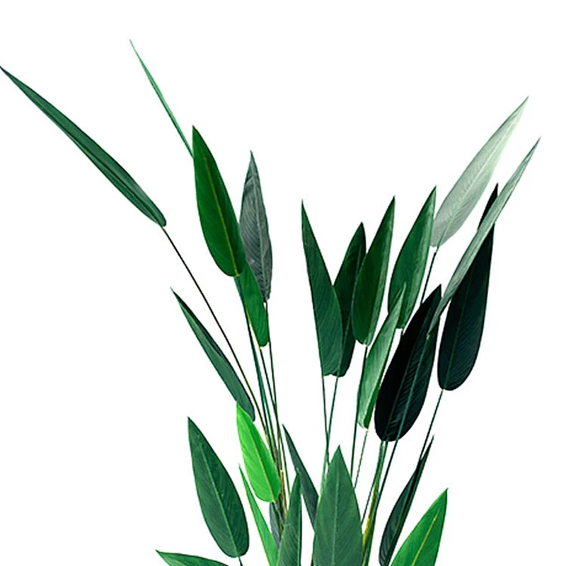 hot sale fabric artificial strelitzia real touch artificial strelitzia artificial plants trees