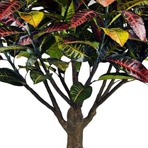 Factory Wholesale Price real touch artificial colored foliage artificial colored foliage trees