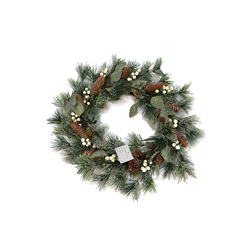 Factory Direct Price New Arrival Wholesale Artificial Large Decorated Christmas Wreaths