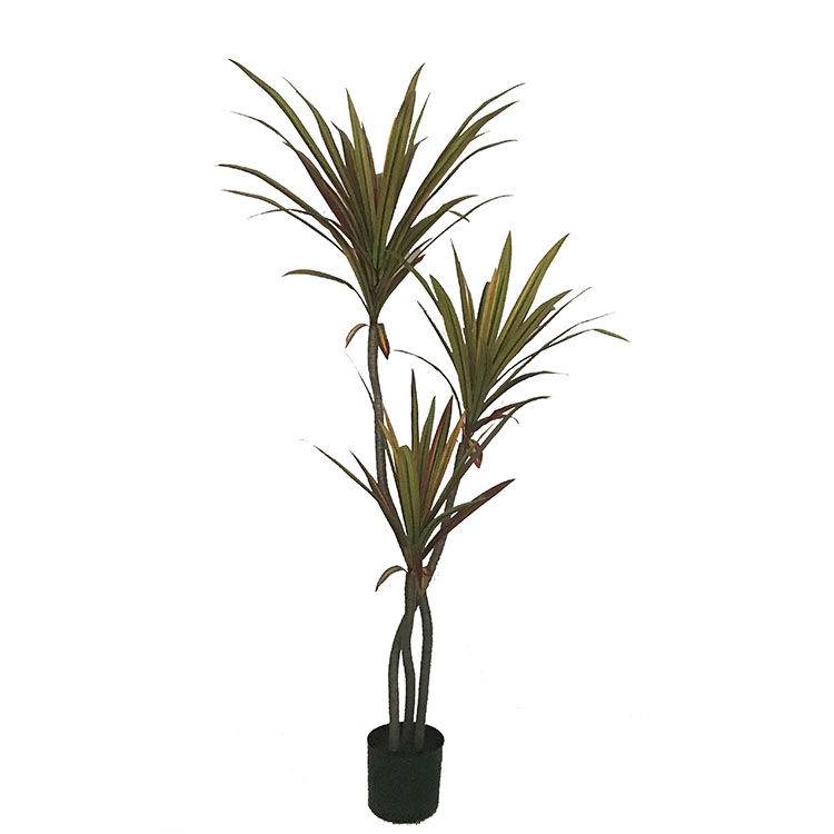 Artificial Brazil Dracaena Bonsai Tree Garden Dracaena Tree For Home Building Decor